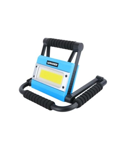 FOCO LED BATERÍA 20W CON SOPORTE PLEGABLE MADER