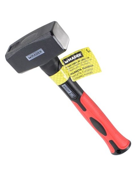 MACETA CUADRADA FIBRA 1KG MADER