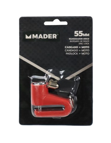 CANDADO BLOQUEO DE DISCO PARA MOTO MADER