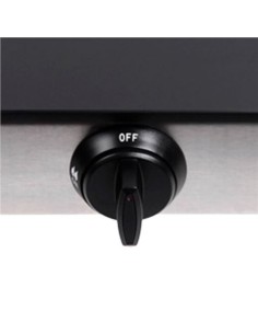 COCINA GAS INOX 1 FUEGO CRISTAL TEMPLADO MUVIP 2