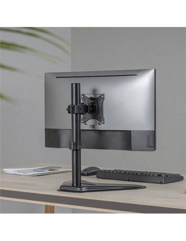 SOPORTE DE MESA CON BASE PARA 1 MONITOR 17\"-32\" CROMAD