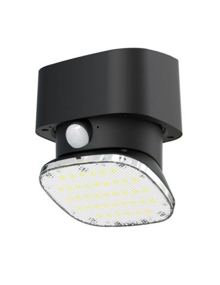 FOCO SOLAR DESIGN SERIE PRO 2000LM NEGRO ELBAT