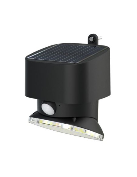 FOCO SOLAR DESIGN SERIE PRO 2000LM NEGRO ELBAT