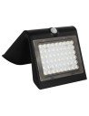 APLIQUE LED SOLAR 4W 500LM DOBLE ILUMINACIÓN NEGRO ELBAT