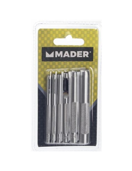 JUEGO 5 PCS SACABOCADOS MADER