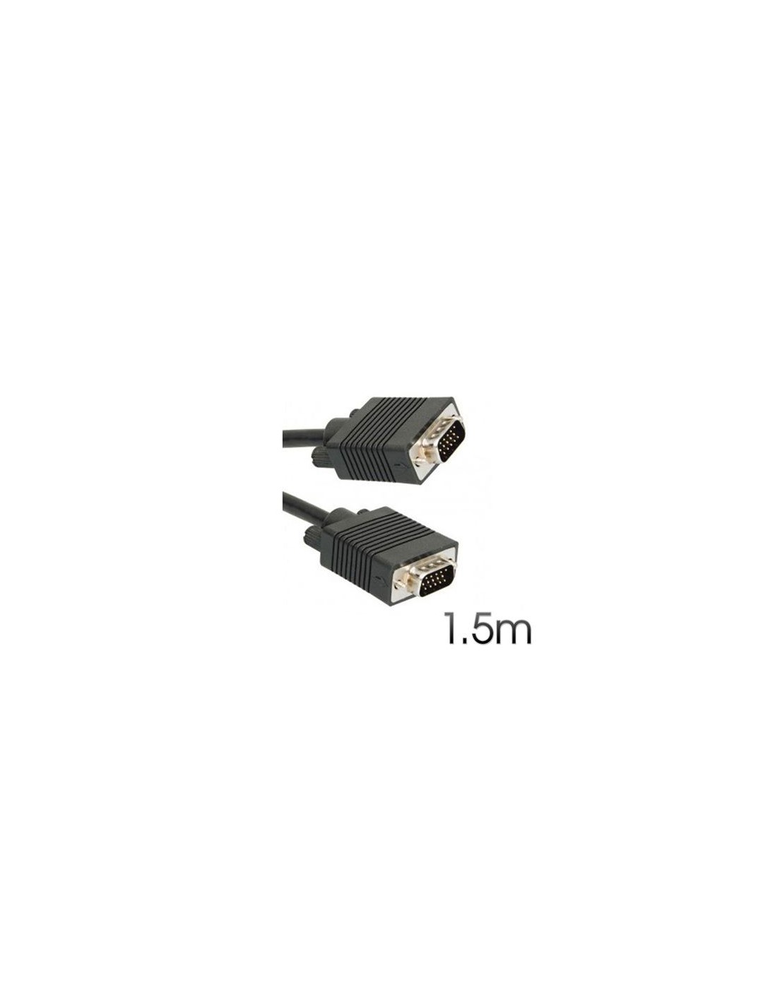CABLE VGA MACHO-MACHO 1.5M 15PIN CROMAD