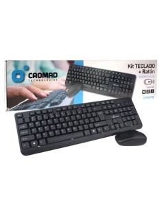 KIT TECLADO + RATÓN INALÁMBRICOS CROMAD 2