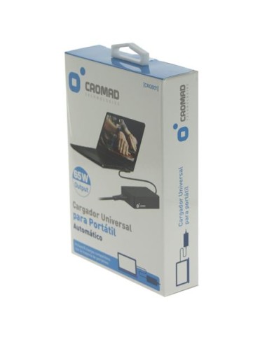 CARGADOR UNIVERSAL AUTOMÁTICO 65W CROMAD