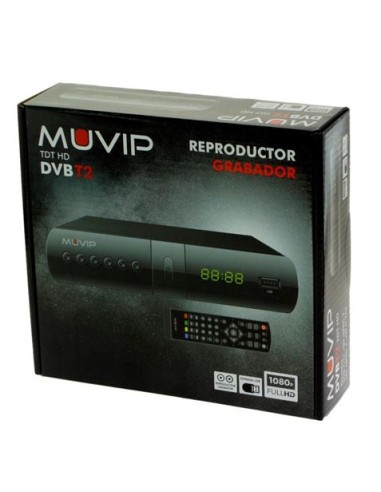 TDT HD REPRODUCTOR-GRABADOR DVB-T2 MUVIP