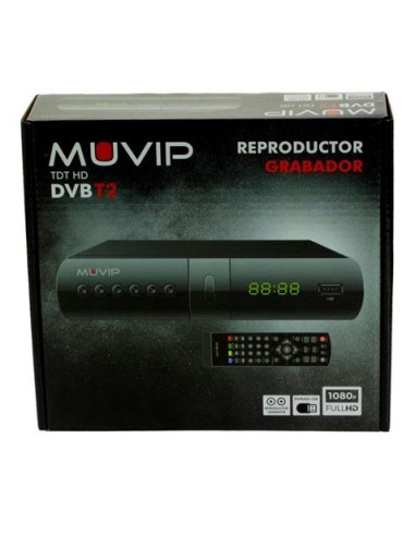 TDT HD REPRODUCTOR-GRABADOR DVB-T2 MUVIP