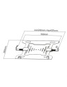 SOPORTE VESA PARA PORTATIL HASTA 15.6\" CROMAD