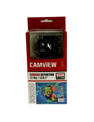 CAMARA DEPORTIVA FULL HD 1080P 12MPX | LCD 2\" | CAMVIEW