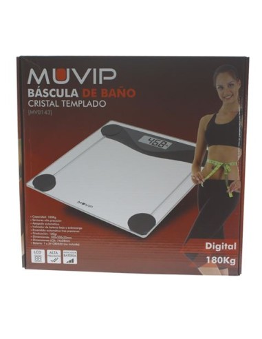 BASCULA DIGITAL BAÑO MUVIP