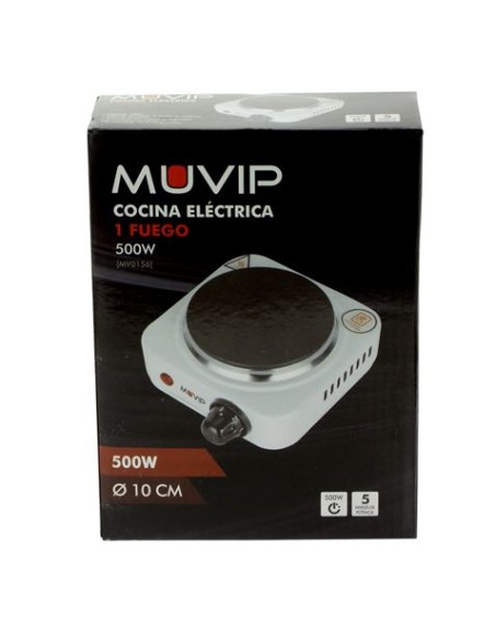 COCINA ELECTRICA 1 FUEGO 500W MUVIP