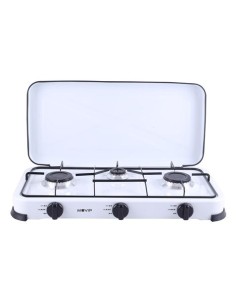 COCINA DE GAS 3 FUEGOS BLANCA MUVIP 2