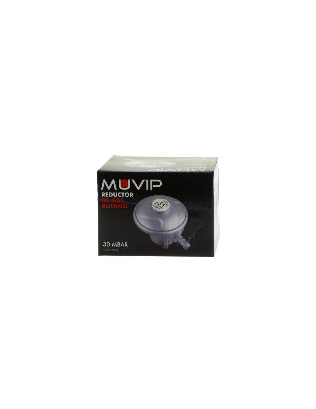 REDUCTOR DE GAS BUTANO 30MBAR MUVIP