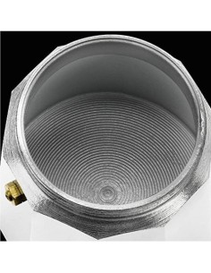 CAFETERA VITRO EXPRES 1 TAZA ALUMINIO ANTIADHERENTE CALDERIN SIN CANTOS 2