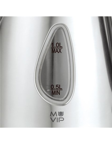 HERVIDOR DE AGUA INOX 1 LITRO 2200W MUVIP