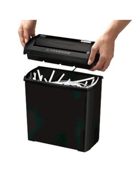 DESTRUCTORA P25S | CORTE EN TIRAS HASTA 5 HOJAS | 11 LITROS FELLOWES