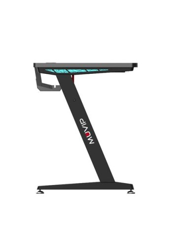 MESA GAMING PRO300 FIBRA CARBONO LUZ RGB MUVIP