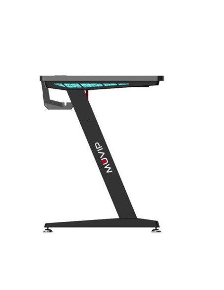 MESA GAMING PRO300 FIBRA CARBONO LUZ RGB MUVIP