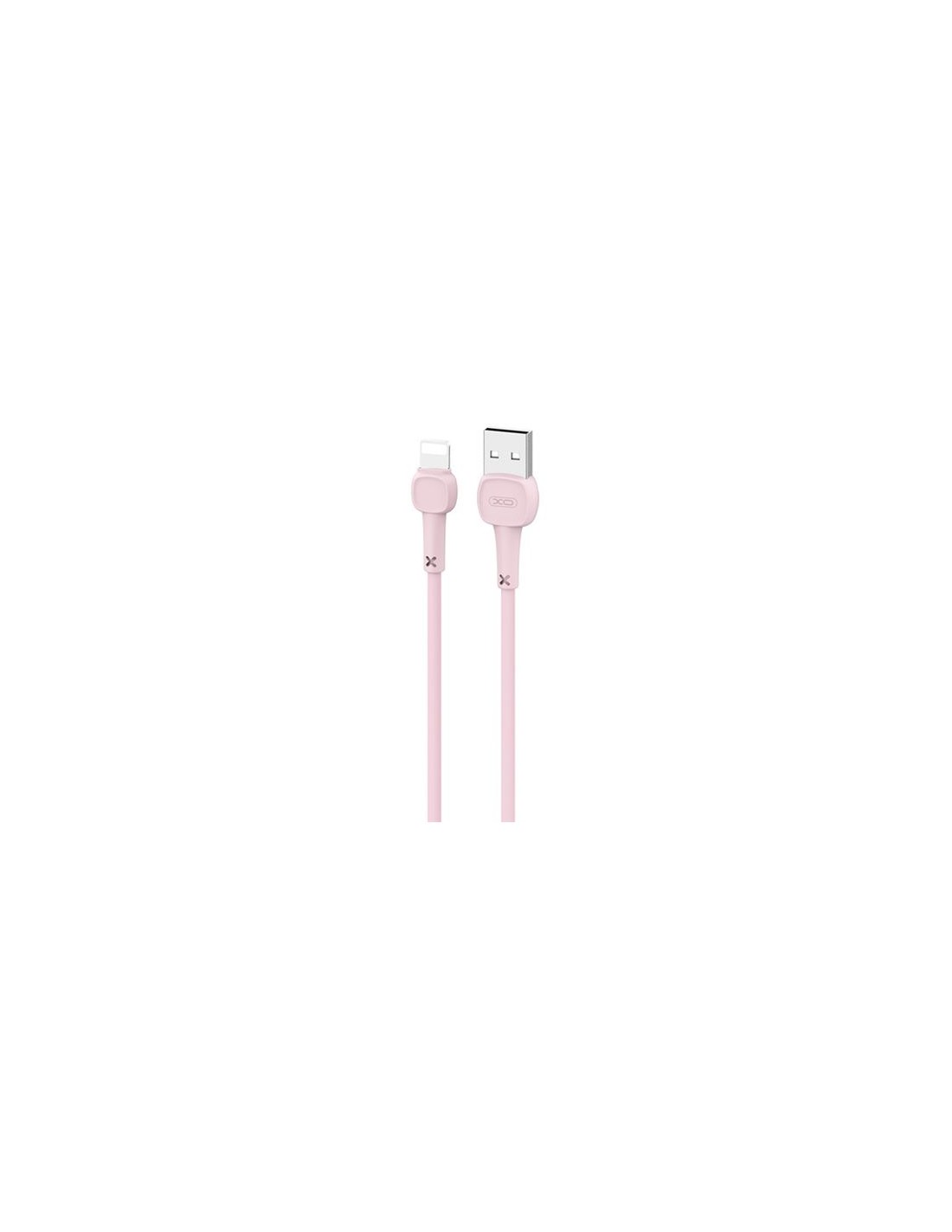 CABLE NB132 CARGA RAPIDA USB - LIGHTNING | 2A | 1 METRO | ROSA XO