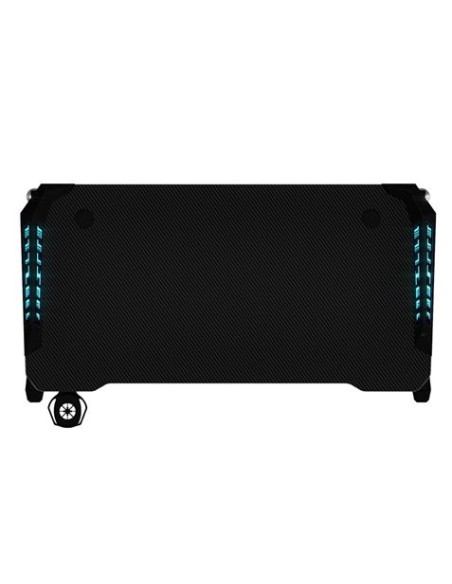 MESA GAMING PRO1200 FIBRA CARBONO LUZ RGB MUVIP