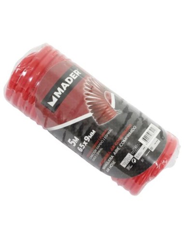 MANGUERA ESPIRAL 5Mtrs. AIRE COMPRIMIDO MADER