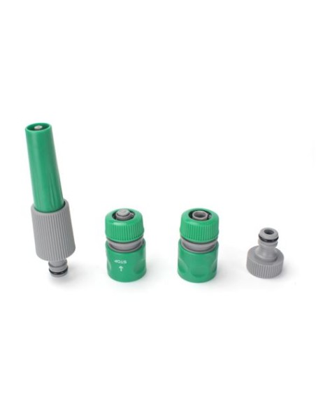 SET 4 ACOPLES PARA MANGUERA 1/2 MADER