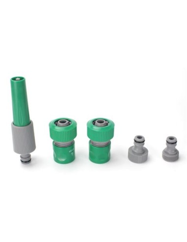 SET 5 ACOPLES PARA MANGUERA 3/4 MADER