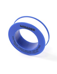 CINTA TEFLON 10 ROLLOS 12MMX10M. MADER 2