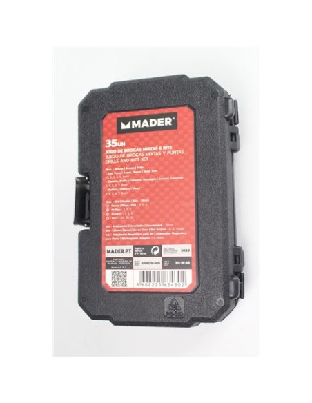 JUEGO BROCAS MIXTAS Y PUNTAS MADER