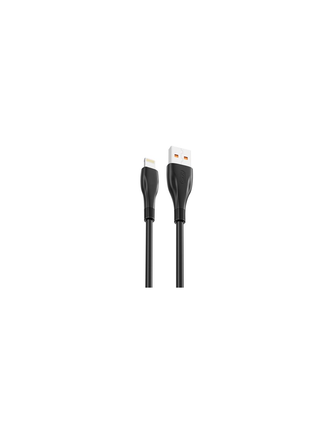 CABLE NB185 CARGA RAPIDA USB - LIGHTNING | 6A | 1 METRO | NEGRO XO