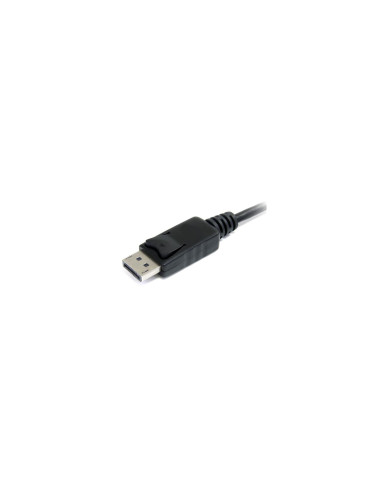 StarTech.com Cable de 15cm Adaptador DisplayPort Macho a Mini DisplayPort Hembra - DP a Mini DP - Negro