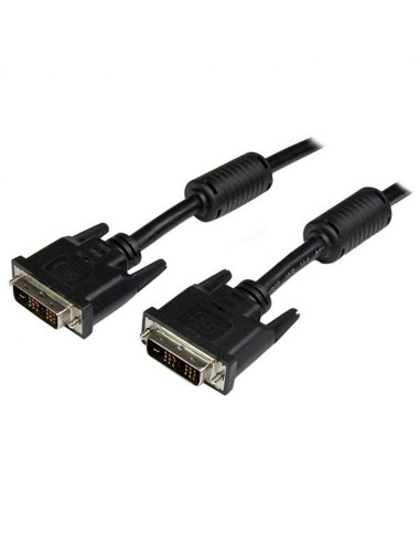 StarTech.com Cable de 2m DVI-D de Enlace Simple - Macho a Macho Negro