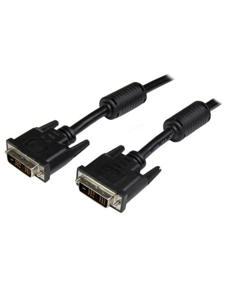 StarTech.com Cable de 2m DVI-D de Enlace Simple - Macho a Macho Negro