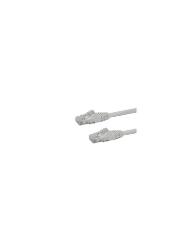 StarTech.com Cable de Red Ethernet Cat6 Snagless de 1m Blanco - Cable Patch RJ45 UTP - N6PATC1MWH