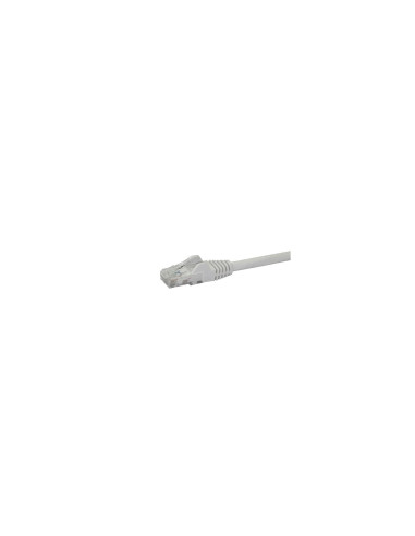 StarTech.com Cable de Red Ethernet Cat6 Snagless de 1m Blanco - Cable Patch RJ45 UTP - N6PATC1MWH
