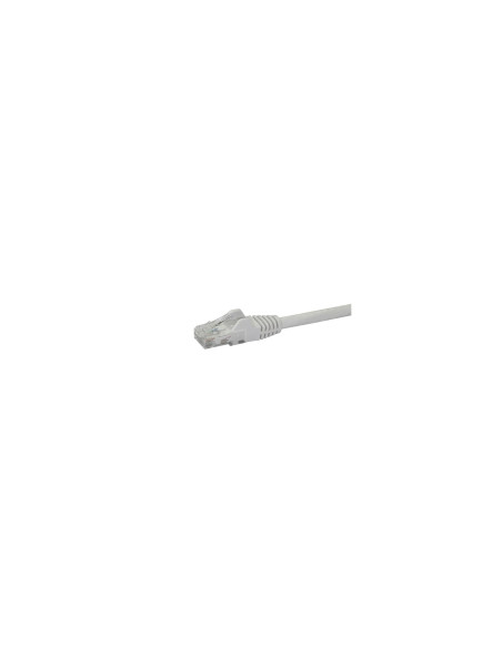 StarTech.com Cable de Red Ethernet Cat6 Snagless de 1m Blanco - Cable Patch RJ45 UTP - N6PATC1MWH