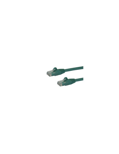 StarTech.com Cable de 2m Verde de Red Gigabit Cat6 Ethernet RJ45 sin Enganche - Snagless - N6PATC2MGN