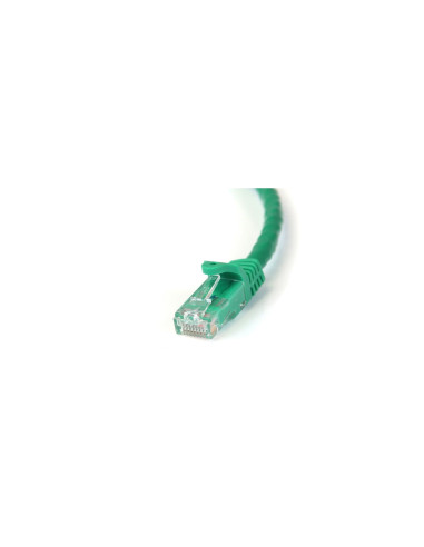 StarTech.com Cable de 5m Verde de Red Gigabit Cat6 Ethernet RJ45 sin Enganche - Snagless - N6PATC5MGN