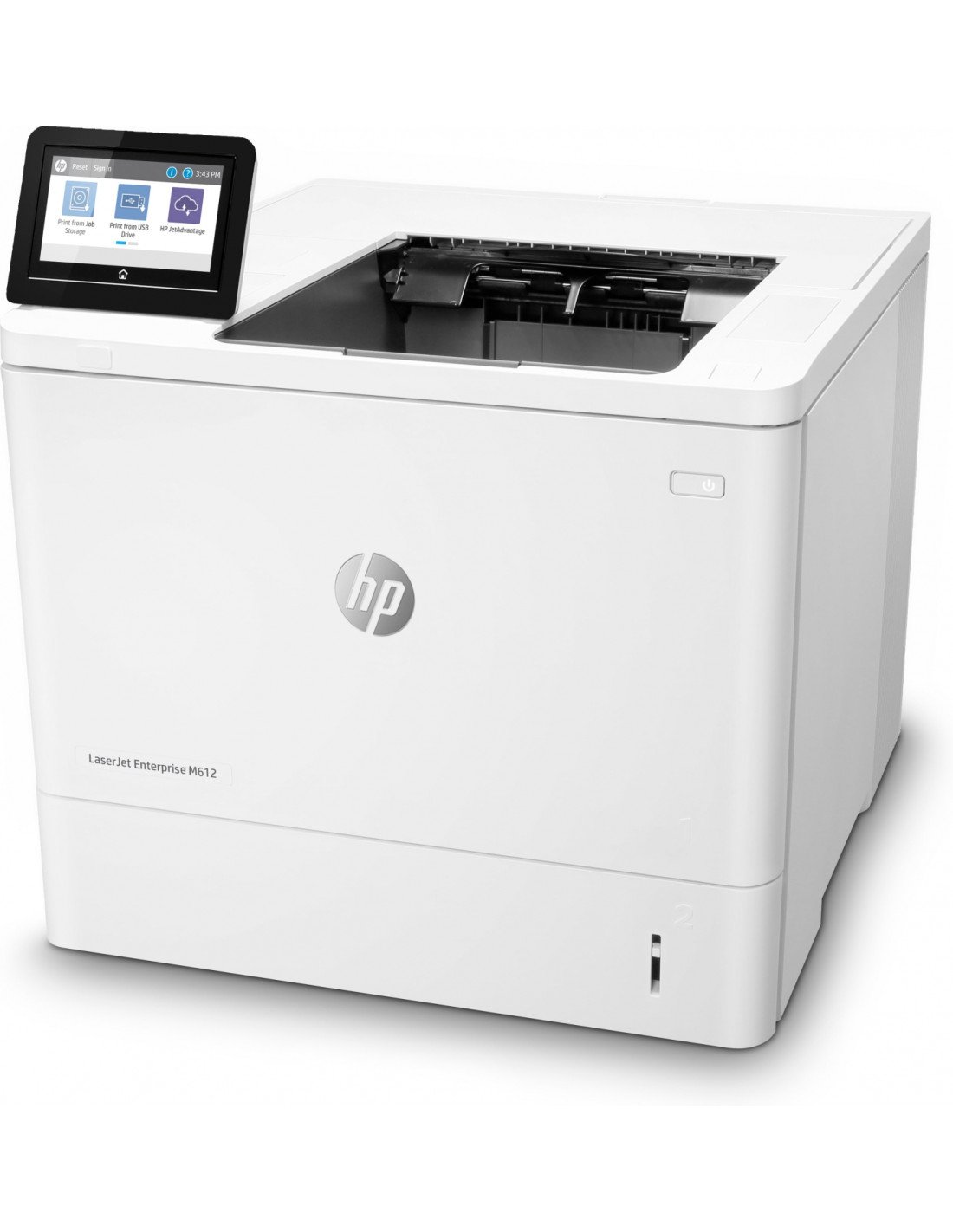 Impresora hp laserJet enterprise M612dn 1200 x 1200dpi a4 wifi ethernet blanco 7PS86A