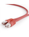 Gembird PP6A-LSZHCU-R-2M cable de red Rojo Cat6a S/FTP (S-STP)