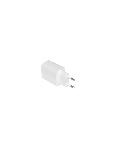 Leotec Cargador 20W 1xUSB-C PD + 1x USB-A Blanco