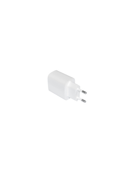 Leotec Cargador 20W 1xUSB-C PD + 1x USB-A Blanco