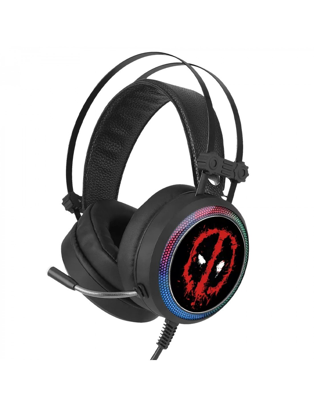 ERT Group Auriculares Gaming Deadpool 001 Marvel negro