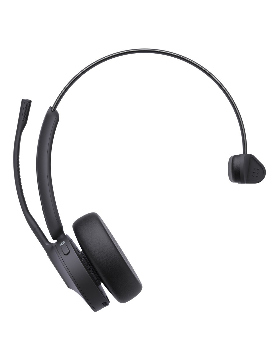Yealink WH64 Mono UC Auriculares InalÃ¡mbrico Diadema Oficina/Centro de llamadas USB Tipo C Bluetooth Negro
