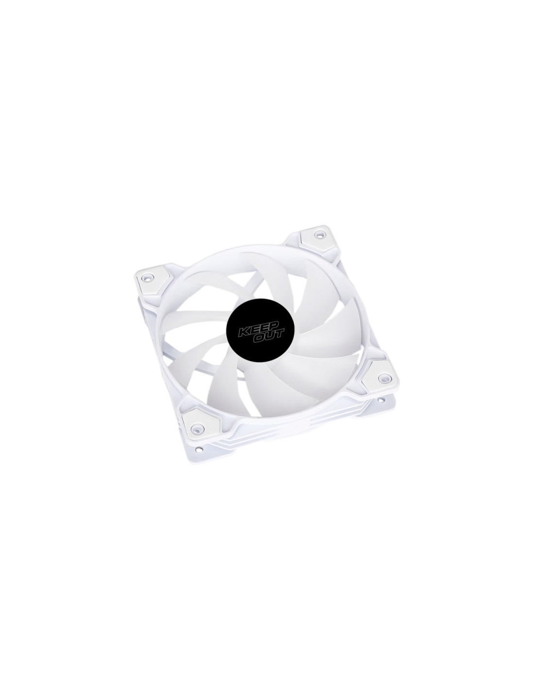Keep Out XFC-120FW Ventilador RGB Blanco