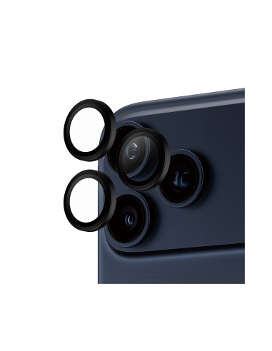 PanzerGlass ® Hoops® Black Camera Lens Protector iPhone 17 Pro | iPhone 17 Pro Max | iPhone 16 Pro | 16 Pro Max Protector de p