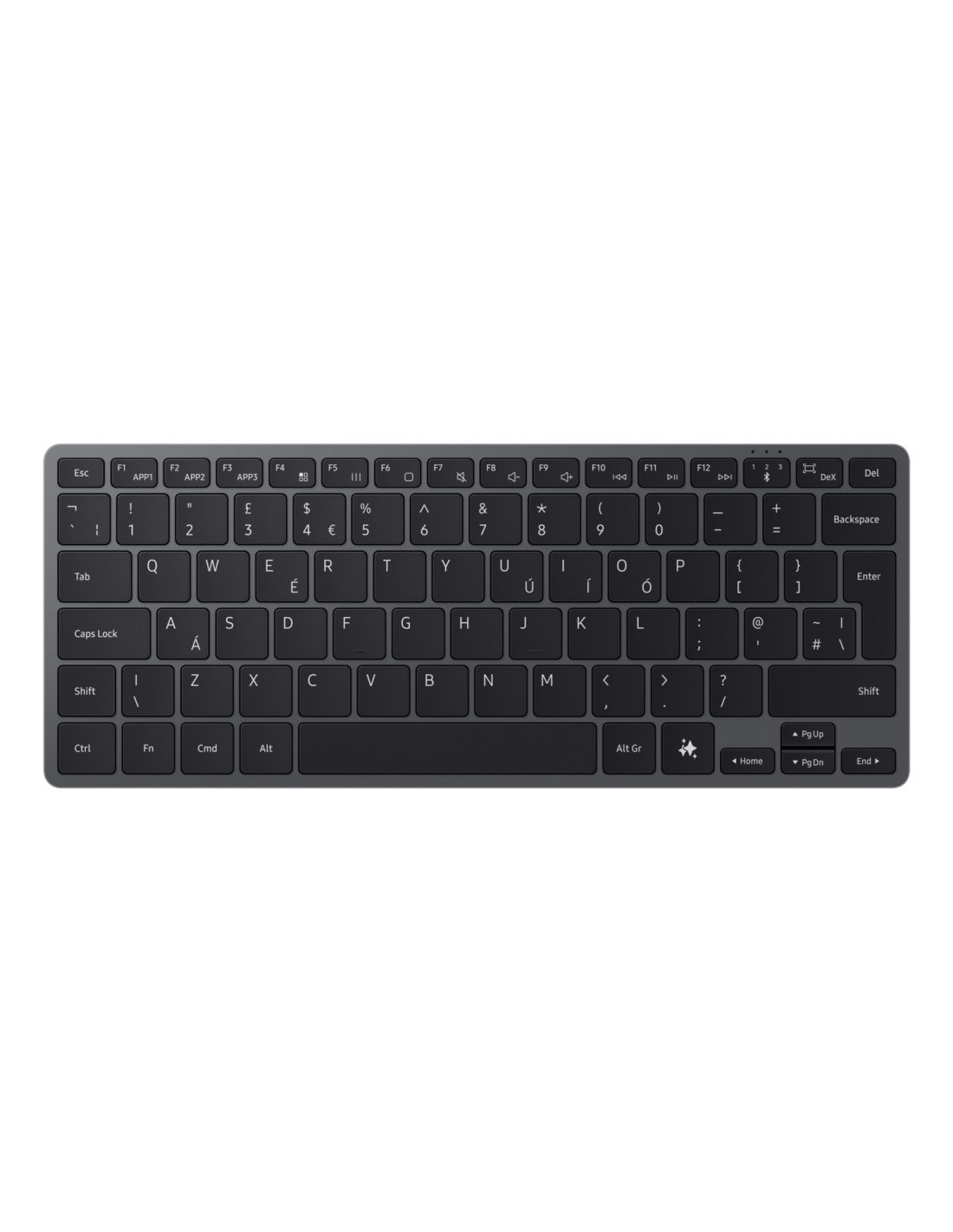 Samsung EJ-B7800 QWERTZ AlemÃ¡n Bluetooth Gris